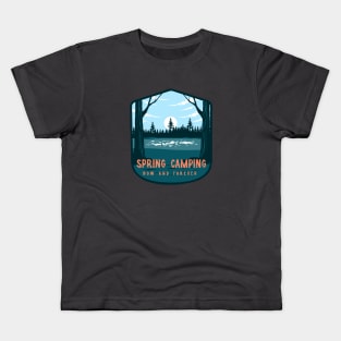 Spring Camping Kids T-Shirt